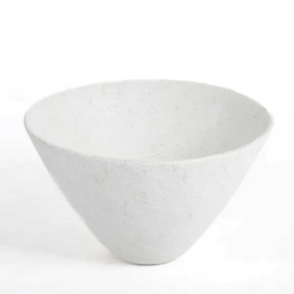 Decorative Bowls & Jars-Kirkland's Home Textured Decorative Cone Bowl White