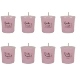 Candles-Kirkland's Home Thanks A Bunch Votive Candles, Set Of 8 Pink