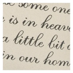 Pillows-Kirkland's Home There Is A Little Bit Of Heaven In Our Home Pillow Tan/Black