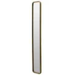 Decorative Mirrors-Kirkland's Home Thin Gold Metal Wall Mirror