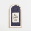 Wall Quotes & Signs-Kirkland's Home This Feels Like Home Arched Wall Plaque Blue/White
