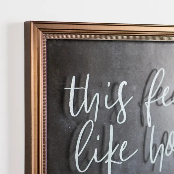 Wall Quotes & Signs-Kirkland's Home This Feels Like Home Wall Plaque Black