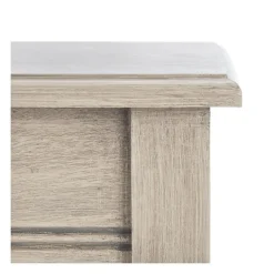 Accent & End Tables-Kirkland's Home Tilley Beige Classic Square Accent Table Tan