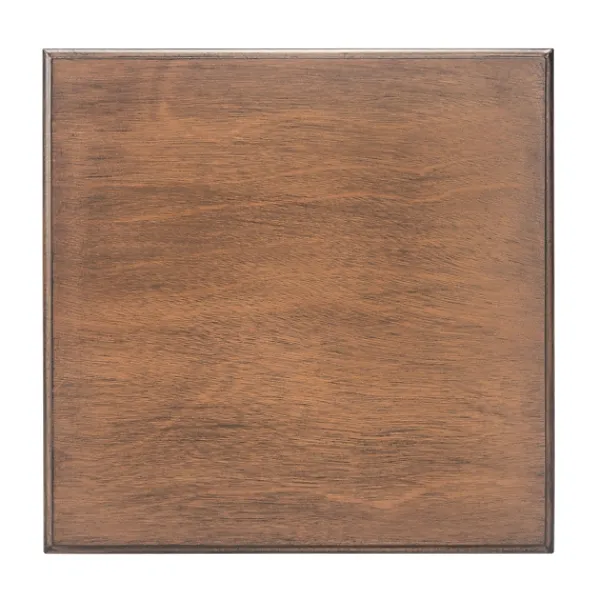 Accent & End Tables-Kirkland's Home Tilley Classic Square Accent Table Brown