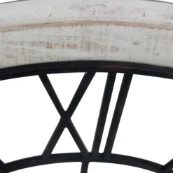Clocks-Kirkland's Home Timeworn Cottage Clock White