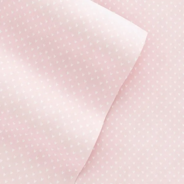 Bed Sheets-Kirkland's Home Tiny Hearts 3-Pc. Twin Sheet Set Pink
