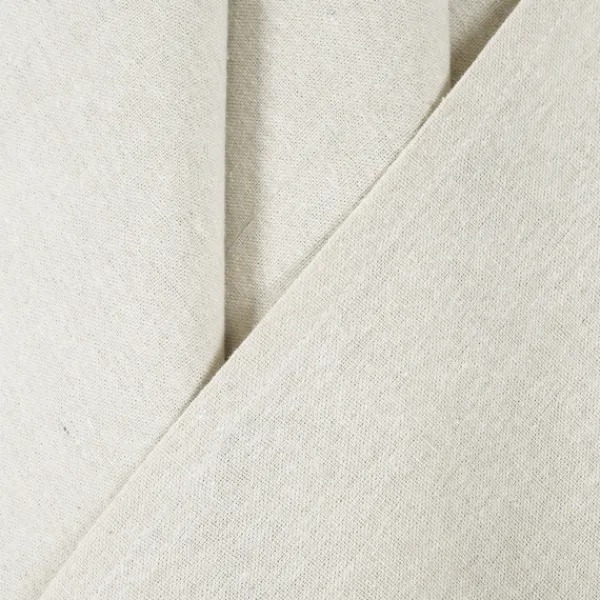 Curtains & Drapes-Kirkland's Home Top Knotted Burlap Curtain Panel Set, 95 In. Ivory