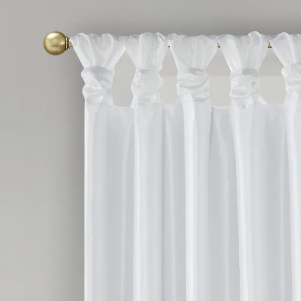 Curtains & Drapes-Kirkland's Home Total Blackout Curtain Panel, 95 In. White