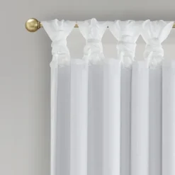 Curtains & Drapes-Kirkland's Home Total Blackout Curtain Panel, 95 In. White
