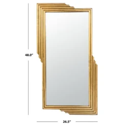 Decorative Mirrors-Kirkland's Home Trenla Gold Linear Wall Mirror