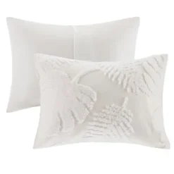 Comforters-Kirkland's Home Tropical California King 3-Pc. Comforter Set White