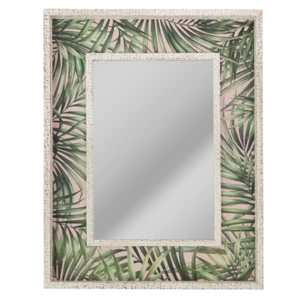 Decorative Mirrors-Kirkland's Home Tropical Leaf Print Mirror