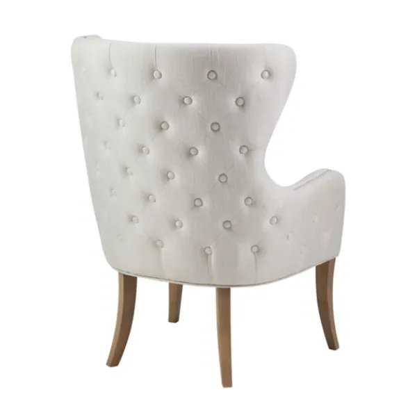 Accent Chairs-Kirkland's Home Tufted Back Accent Chair Gray