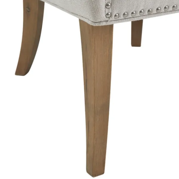 Accent Chairs-Kirkland's Home Tufted Back Accent Chair Gray