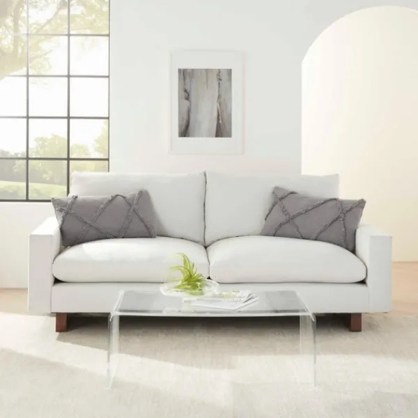 Pillows-Kirkland's Home Tufted Diamond Lumbar Pillows, Set Of 2 Gray