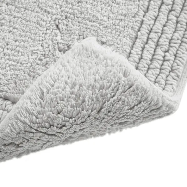 Bathroom Rugs-Kirkland's Home Tufted Reversible Bath Mat, 34 In. Gray
