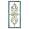 Wall Plaques-Kirkland's Home Turquoise And White Scroll Wall Plaque Blue/White