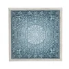 Wall Plaques-Kirkland's Home Turquoise Iron Floral Scrollwork Wall Plaque Blue