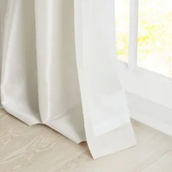 Curtains & Drapes-Kirkland's Home Twist Top Curtain Panel, 108 In. White
