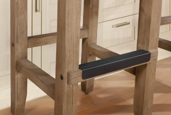 Bar Stools & Counter Height Stools-Kirkland's Home Twisted Seagrass And Wood Bar Stool Tan