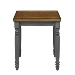 Coffee Tables-Kirkland's Home Two Tone Coffee Table And End Tables, Set Of 3 Gray