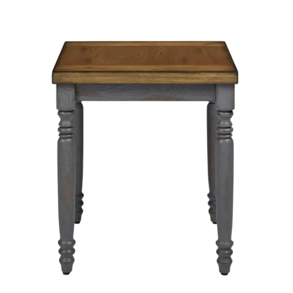 Coffee Tables-Kirkland's Home Two Tone Coffee Table And End Tables, Set Of 3 Gray