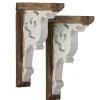 Shelves-Kirkland's Home Two-Tone Corbel Shelf Brackets, Set Of 2