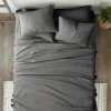 Bed Sheets-Kirkland's Home Ultra Soft 6-Pc. King Sheet Set Gray