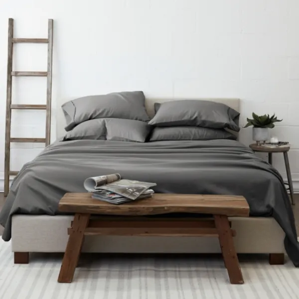 Bed Sheets-Kirkland's Home Ultra Soft 6-Pc. King Sheet Set Gray