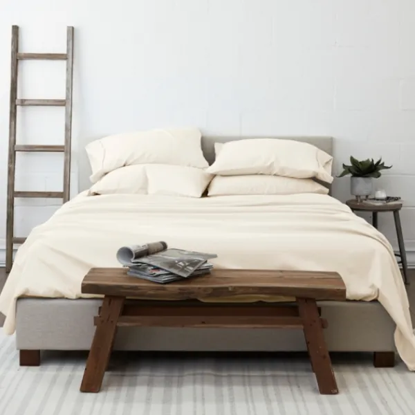 Bed Sheets-Kirkland's Home Ultra Soft 6-Pc. King Sheet Set Ivory