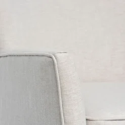 Accent Chairs-Kirkland's Home Upholstered Armchair Ivory