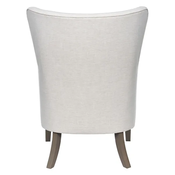 Accent Chairs-Kirkland's Home Upholstered Armchair Ivory
