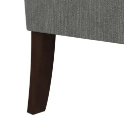 Accent Chairs-Kirkland's Home Upholstered Button Tufted Accent Chair Gray