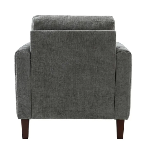 Accent Chairs-Kirkland's Home Upholstered Club Accent Chair Gray