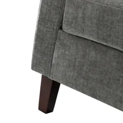 Accent Chairs-Kirkland's Home Upholstered Club Accent Chair Gray