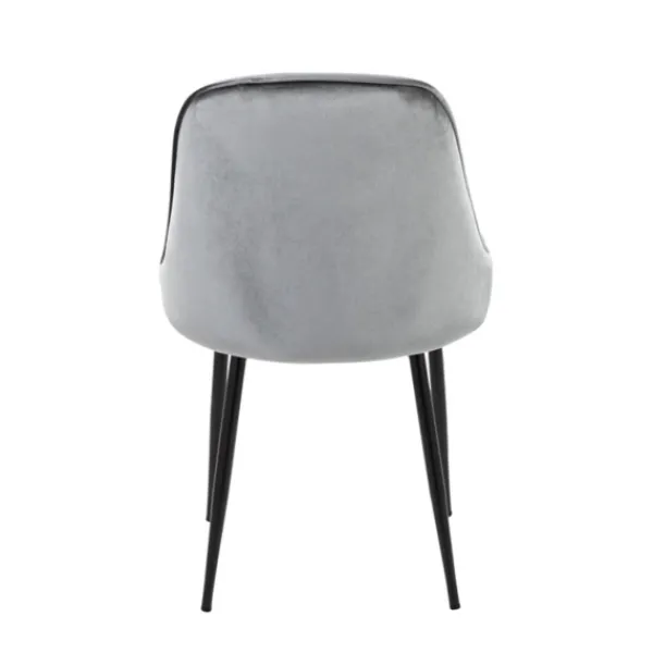 Dining Chairs-Kirkland's Home Upholstered Metal Dining Chairs, Set Of 2 Gray