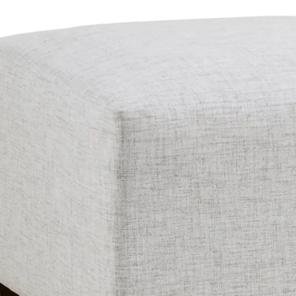 Sofas & Loveseats-Kirkland's Home Upholstered Modular Ottoman Ivory
