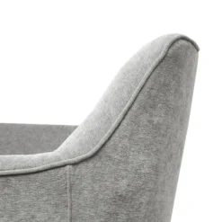 Accent Chairs-Kirkland's Home Upholstered Swivel Glider Accent Chair Gray