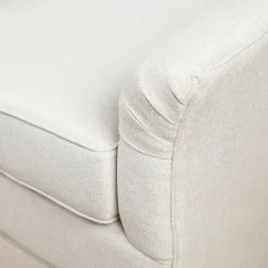 Accent Chairs-Kirkland's Home Upholstered Tufted Swivel Accent Chair White