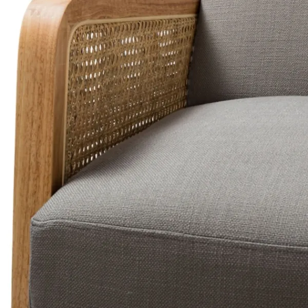 Accent Chairs-Kirkland's Home Upholstered Velvet Accent Chair Gray