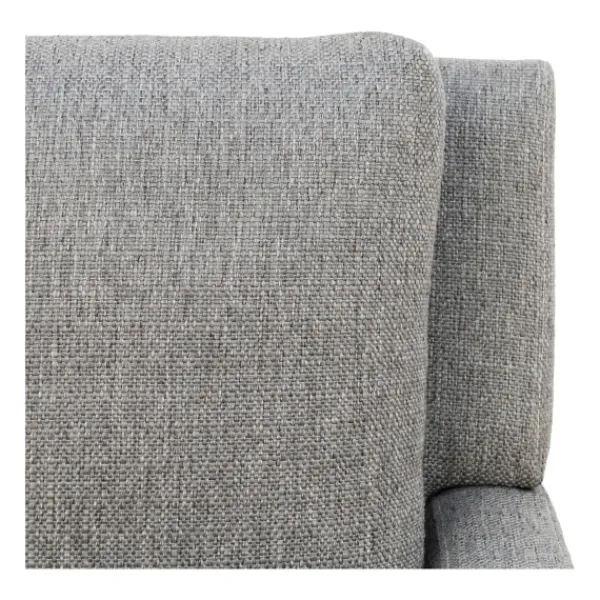Accent Chairs-Kirkland's Home Upholstered Wood Trim Accent Chair Gray