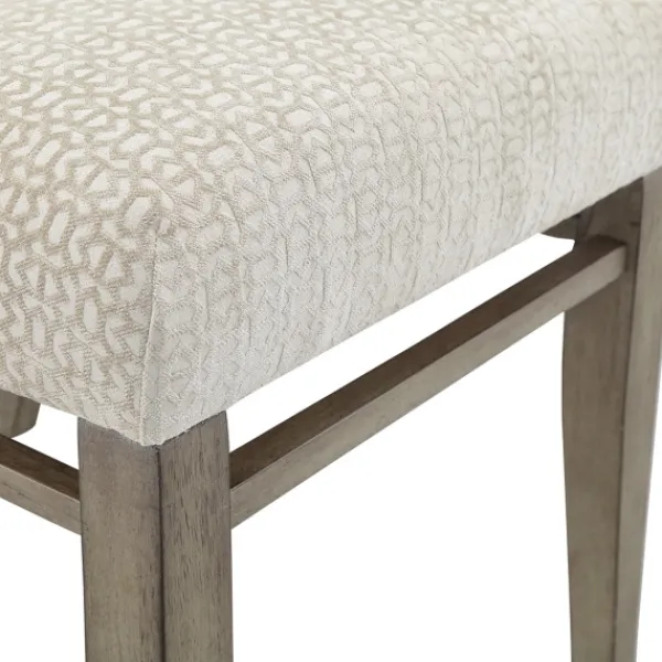 Dining Chairs-Kirkland's Home Upholstered Wooden Dining Chairs, Set Of 2 Ivory