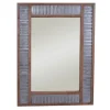 Decorative Mirrors-Kirkland's Home Urban Galvanized Metal And Wood Wall Mirror
