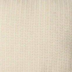 Pillows-Kirkland's Home Vanilla Trapeze Organic Cotton Throw Pillow Ivory