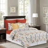 Quilts-Kirkland's Home Victoria'S Garden 3-Pc. King Quilt Set White/Multi