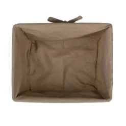 Baskets & Boxes-Kirkland's Home Vintage Wire Baskets With Taupe Liner, Set Of 3 Tan