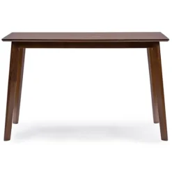 Dining Sets-Kirkland's Home Walnut And Black Mid-Century 5-Pc. Dining Set