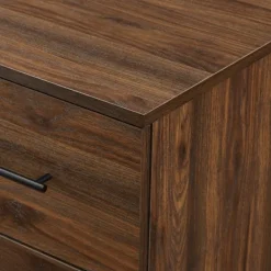 Cabinets & Sideboards-Kirkland's Home Warm Brown Modern Farmhouse Storage Chest