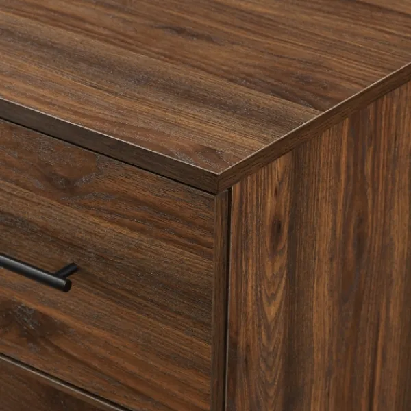 Cabinets & Sideboards-Kirkland's Home Warm Brown Modern Farmhouse Storage Chest