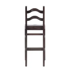 Bar Stools & Counter Height Stools-Kirkland's Home Warm Ladder Back Bar Stools, Set Of 2 Brown